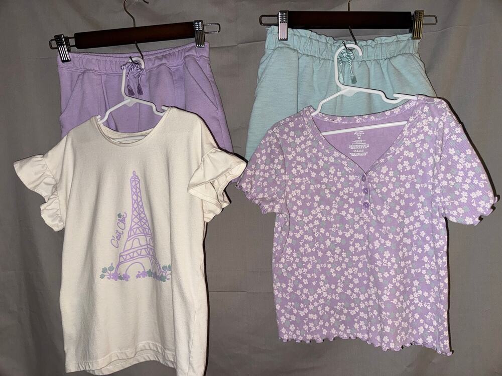 Members Mark Girls 4-Piece Mix & Match Playwear Set, Size 10